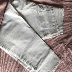 White jeans